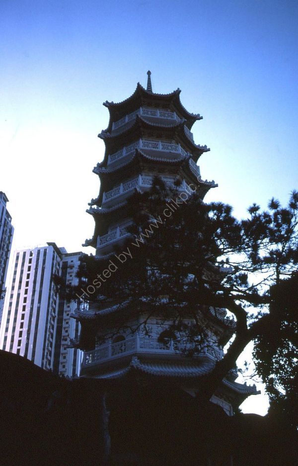 Pagoda, Tiger Balm Gardens, Hong Kong Island